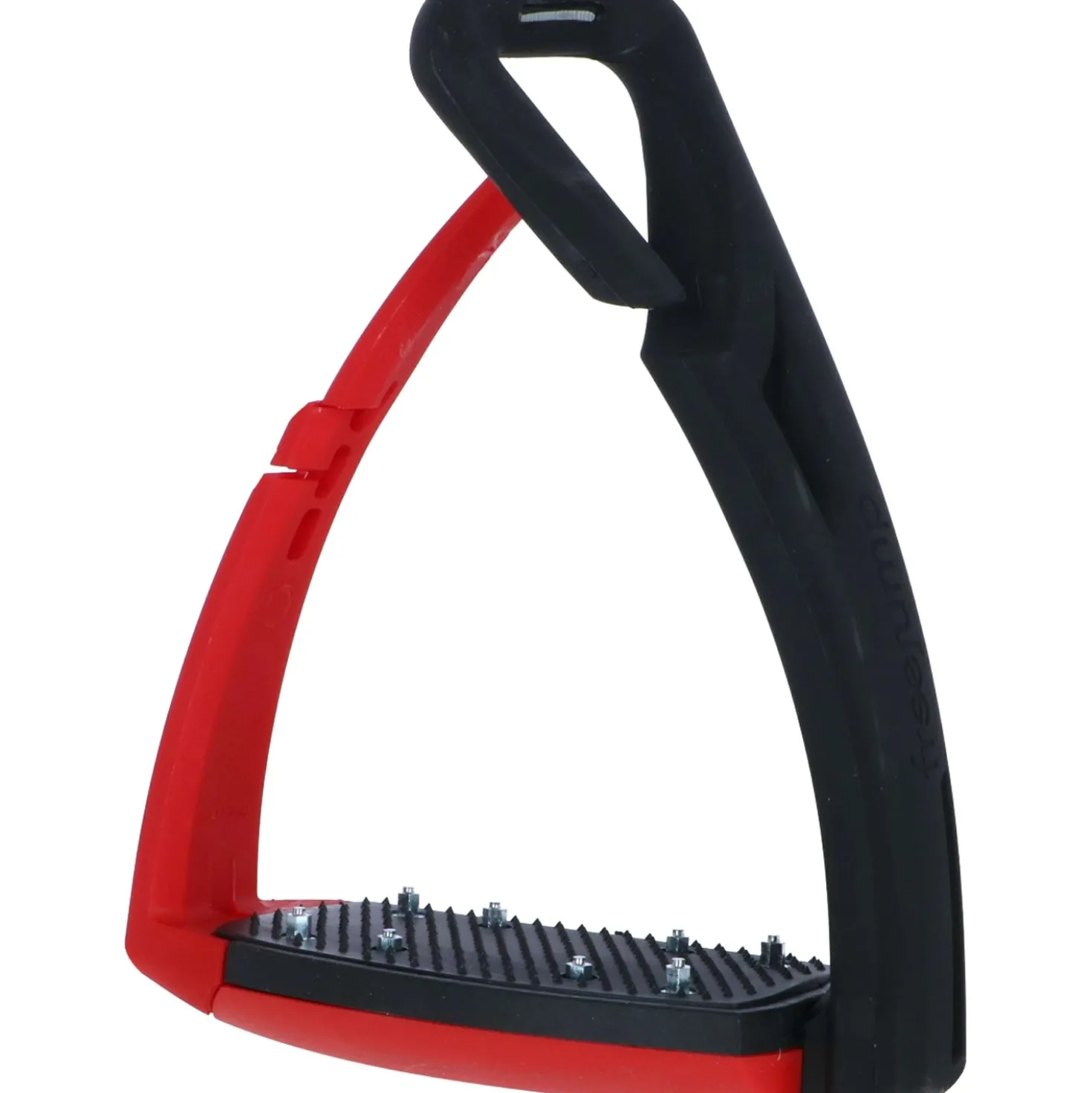 Freejump Stijgbeugels Soft Up Pro Plus Zwart/Rood