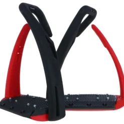Freejump Stijgbeugels Soft Up Pro Plus Zwart/Rood