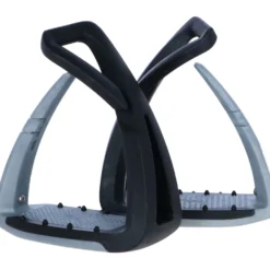Freejump Stijgbeugels Soft Up Lite Zwart/Iron