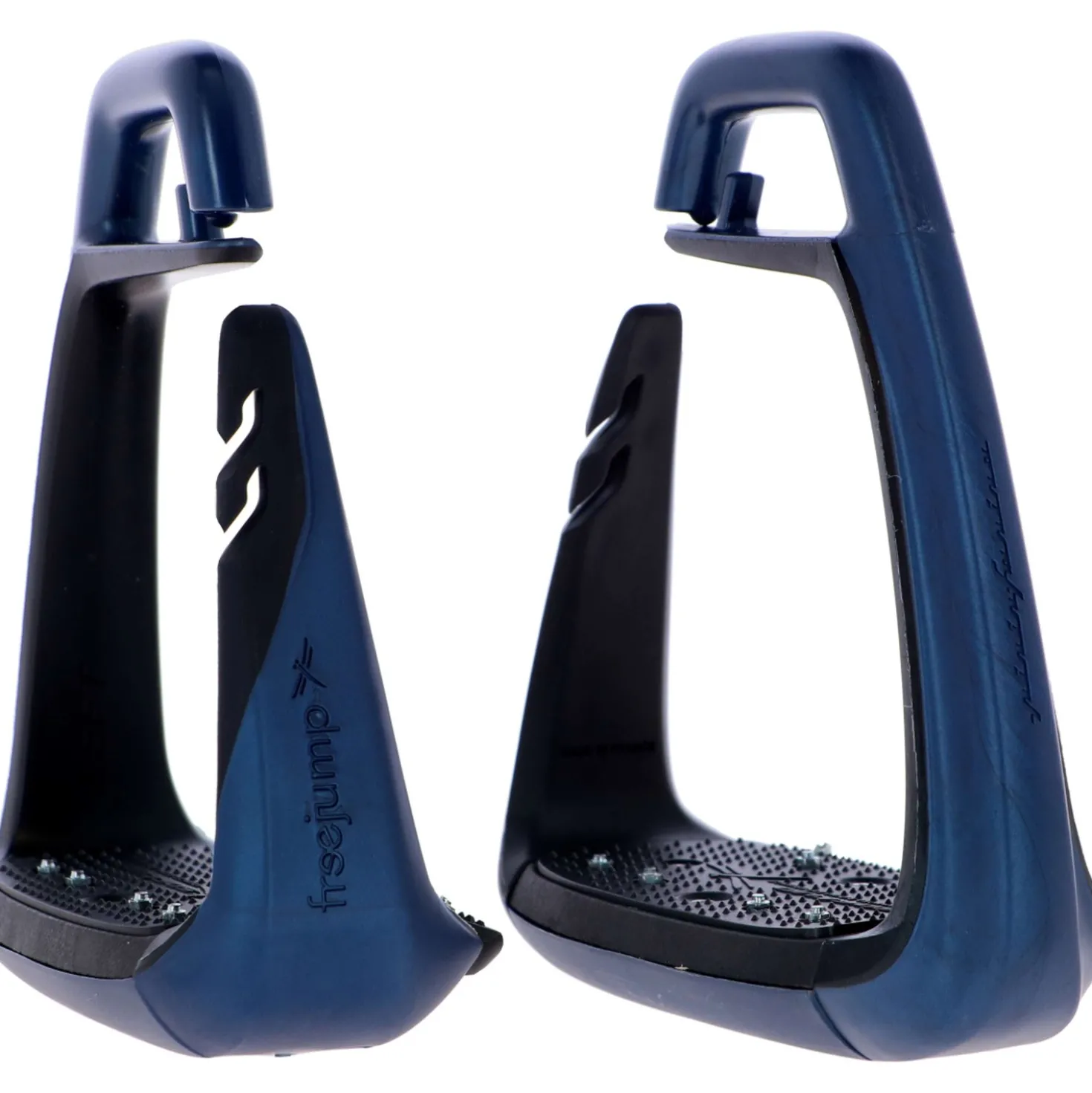 Freejump Stijgbeugels Soft Up Classic+ Pearl Navy/Zwart