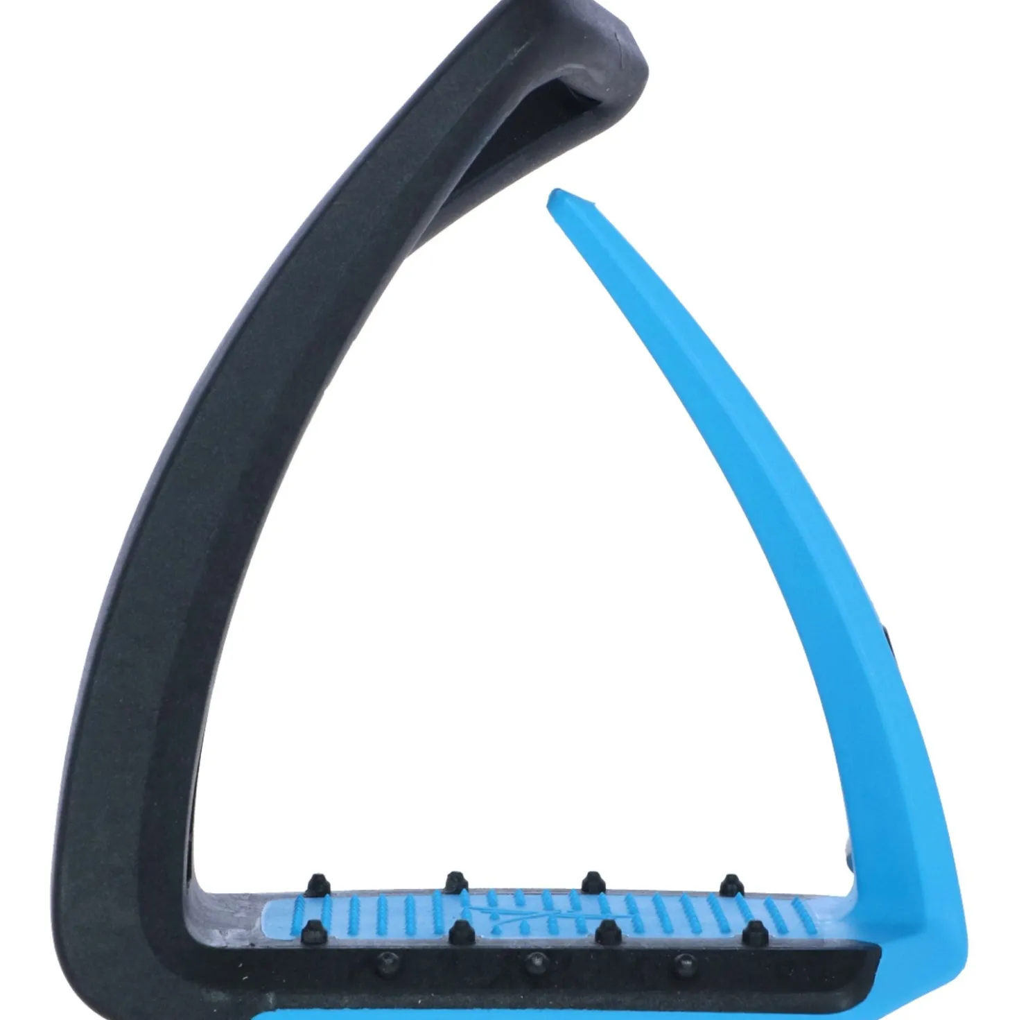 Freejump Stijgbeugels Soft Up Lite Zwart/Blauw