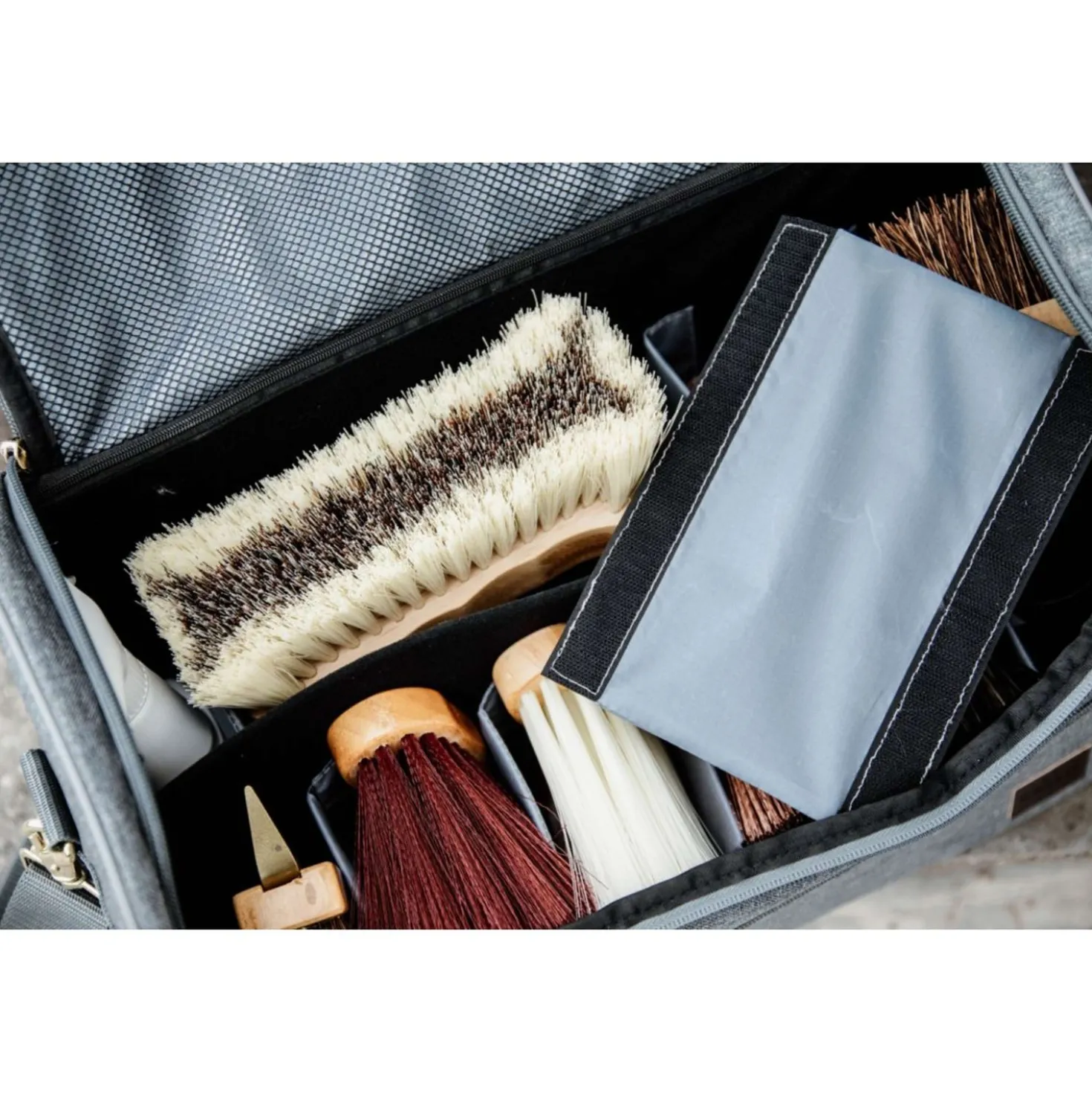 Grooming Deluxe by Kentucky Grooming Bag Set Grijs