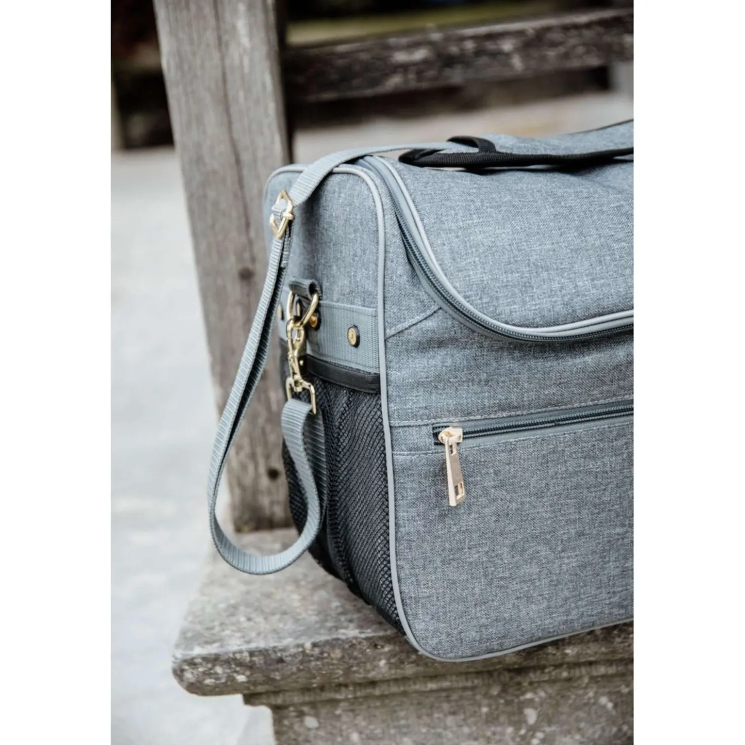Grooming Deluxe by Kentucky Grooming Bag Set Grijs
