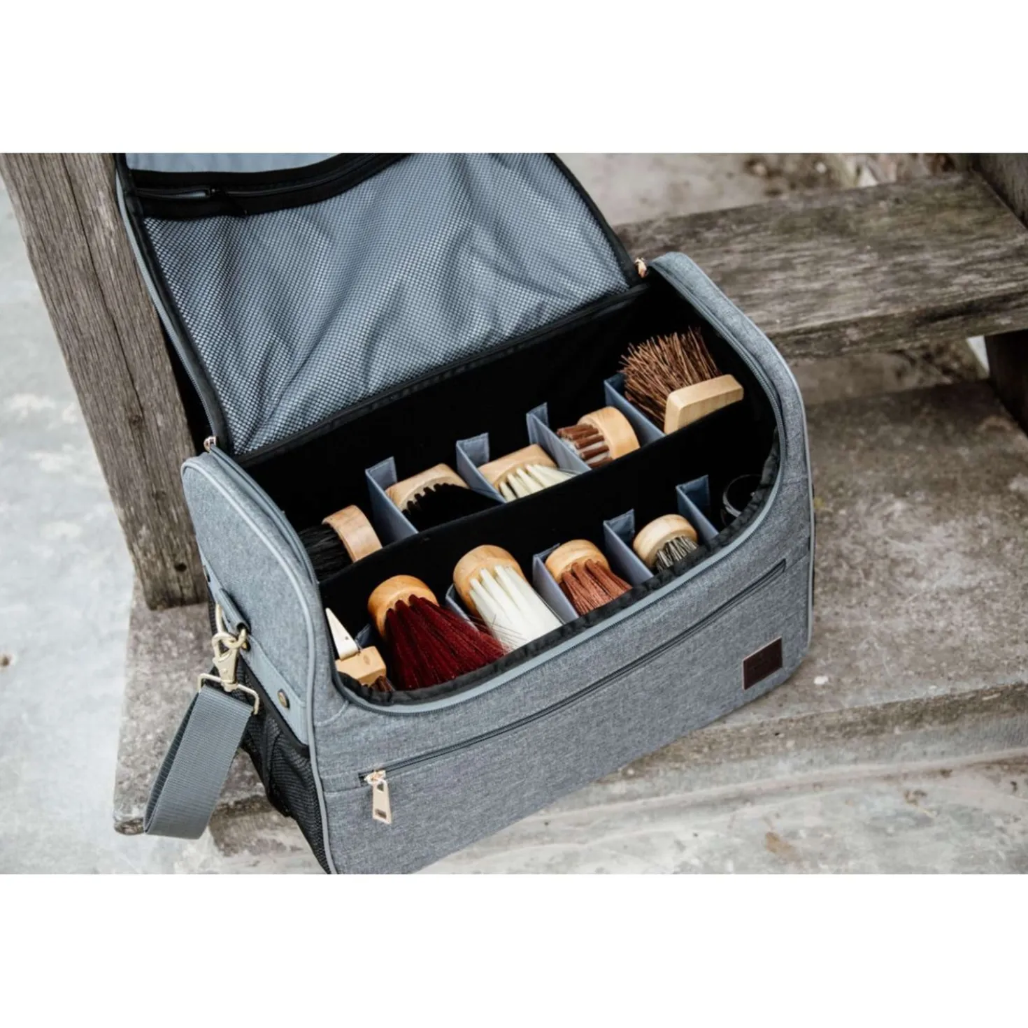 Grooming Deluxe by Kentucky Grooming Bag Set Navy