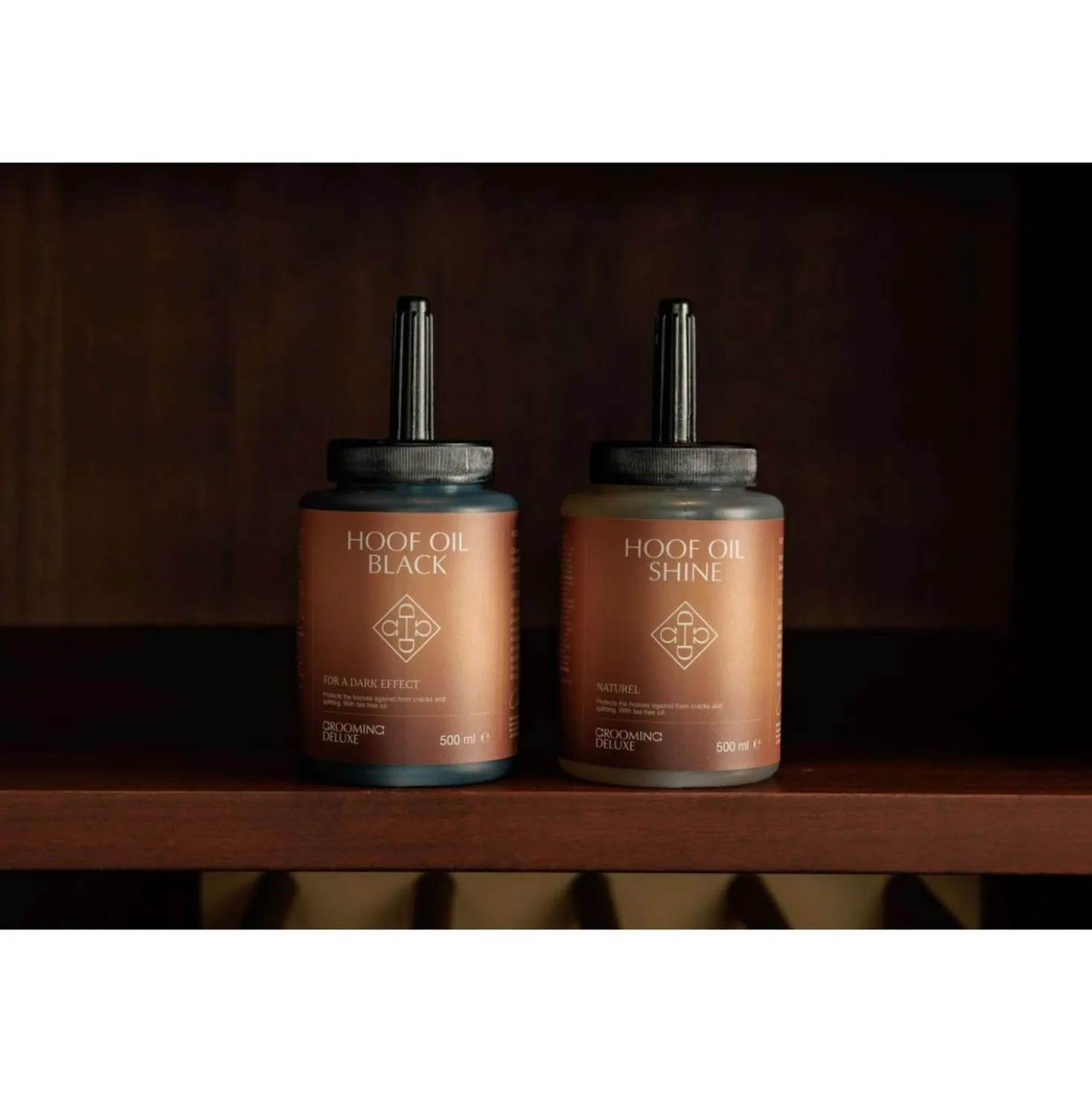 Grooming Deluxe by Kentucky Hoefolie Shine Zwart