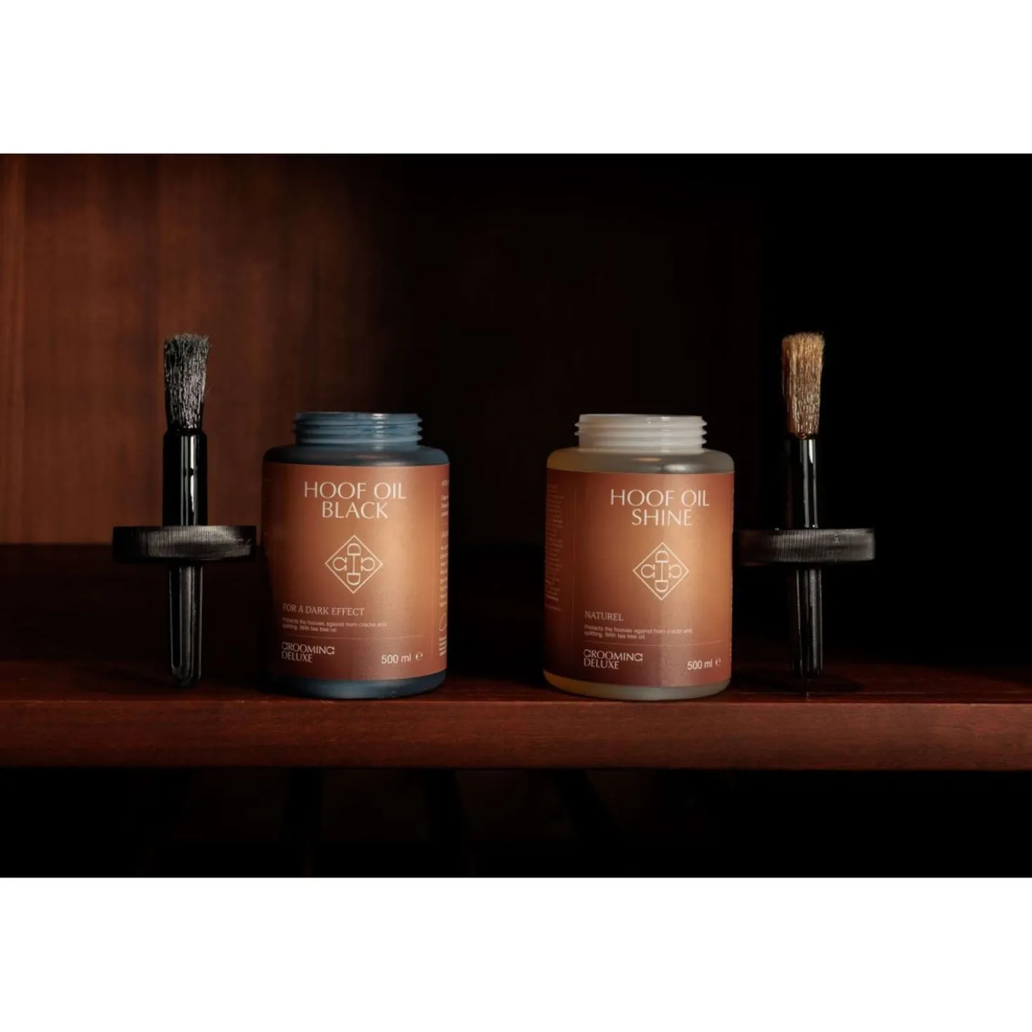 Grooming Deluxe by Kentucky Hoefolie Shine Zwart