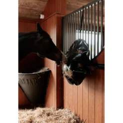 Grooming Deluxe by Kentucky Slow Feeder Play & Haybag Round