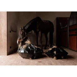 Grooming Deluxe by Kentucky Slow Feeder Play & Haybag Round