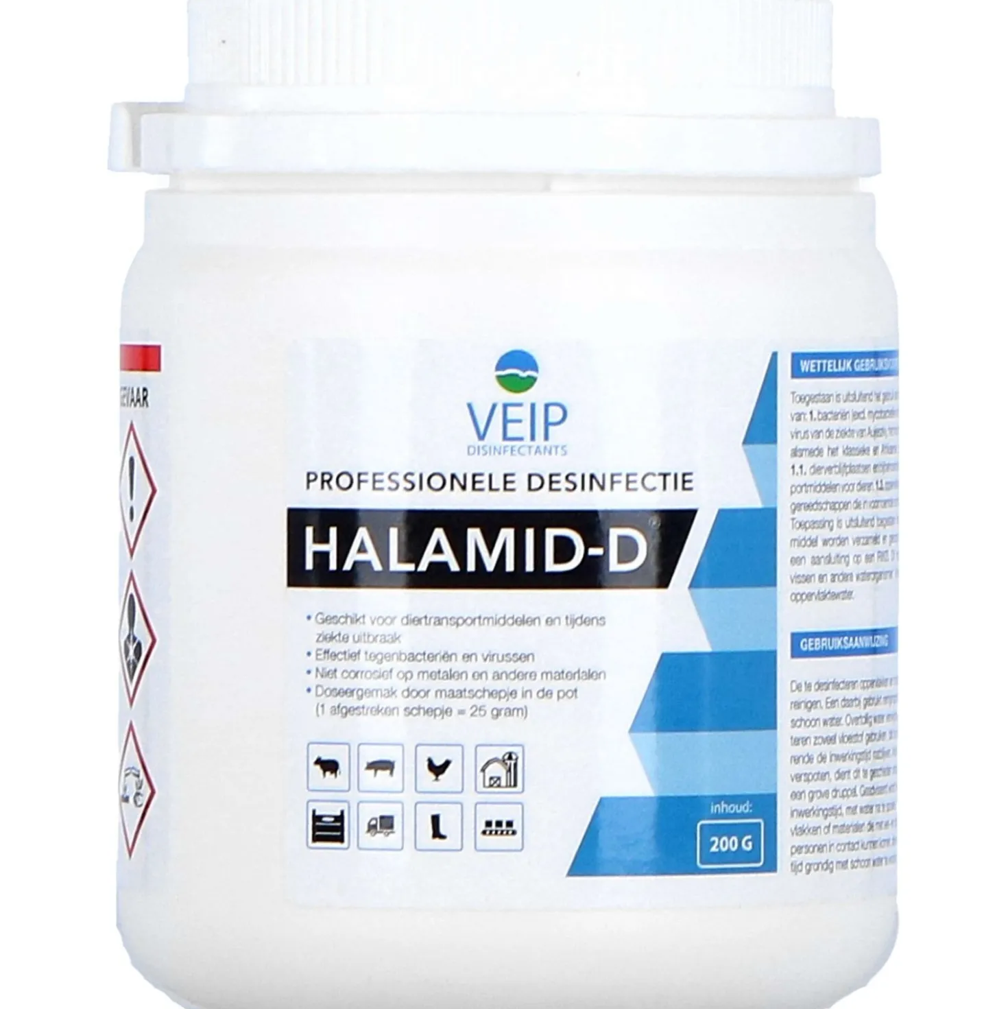 Halamid-D Desinfectie