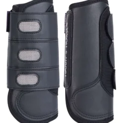 Harry's Horse Beenbeschermers Eventing Front Zwart