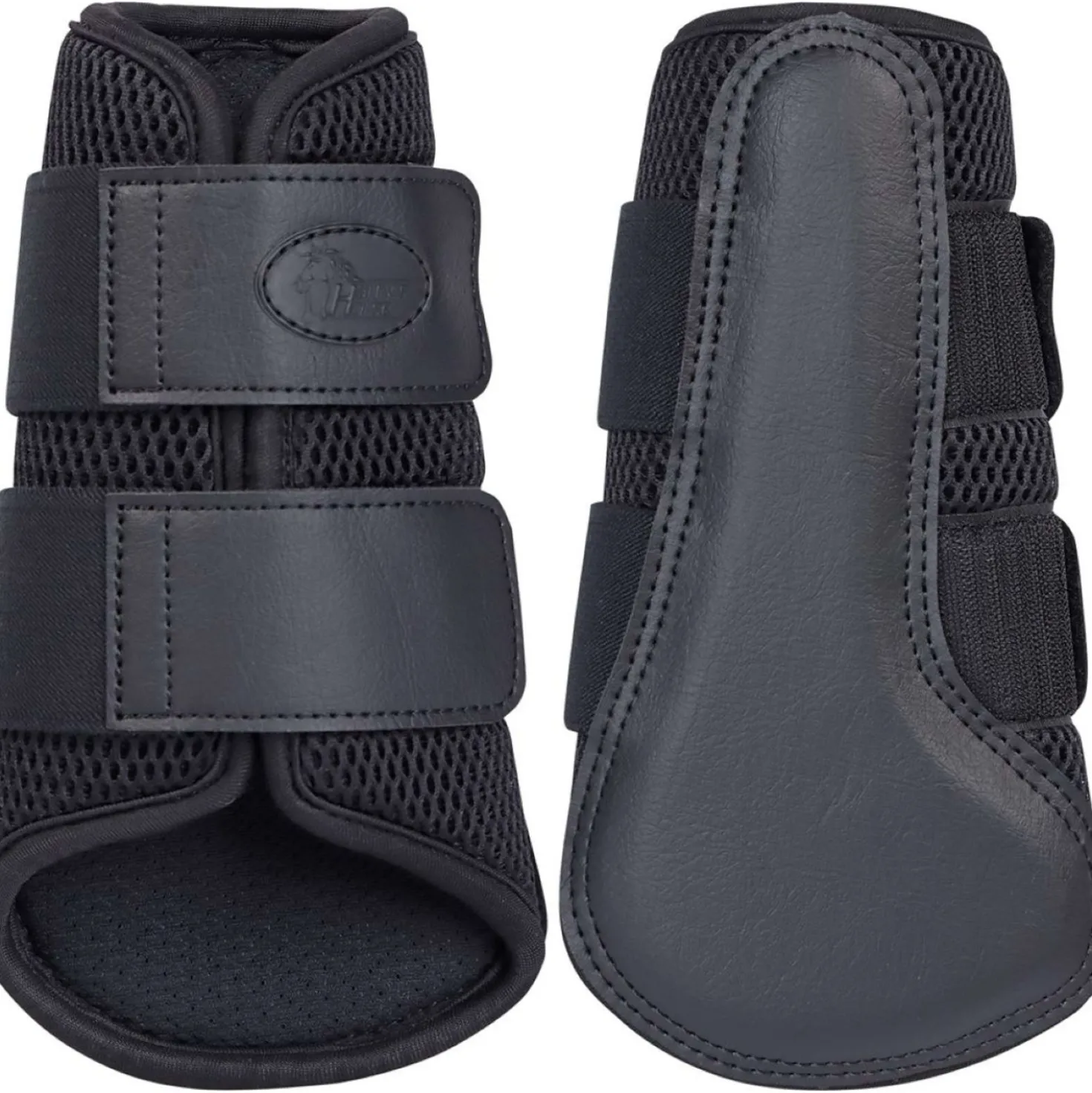 Harry's Horse Beenbeschermers Air Mesh Zwart