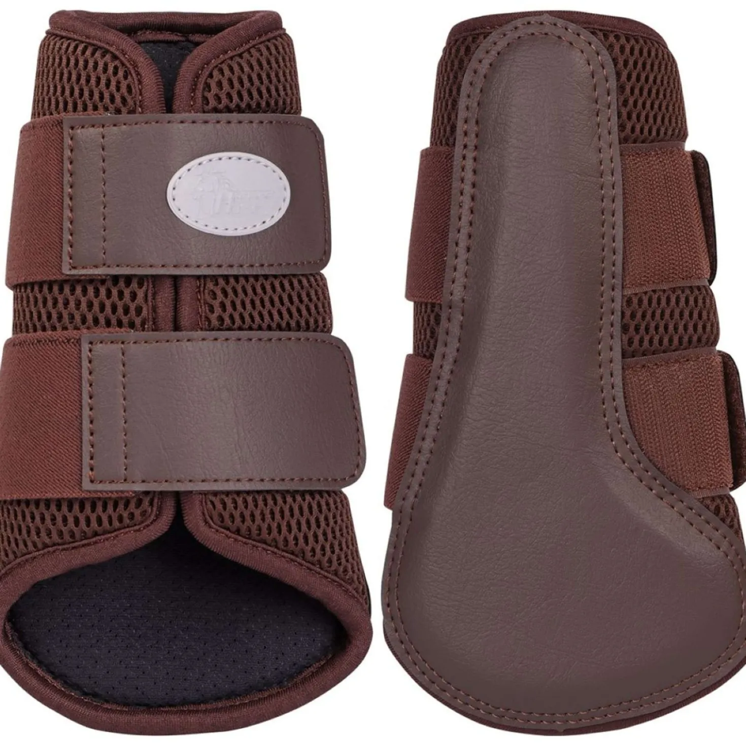Harry's Horse Beenbeschermers Air Mesh Bruin
