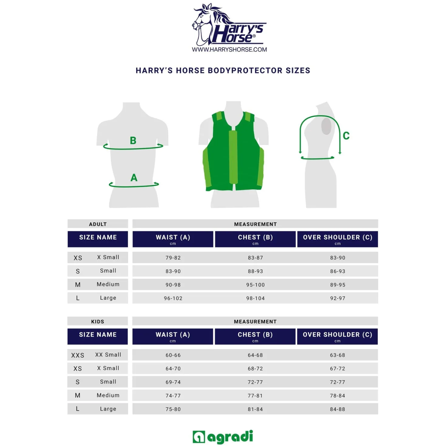 Harry's Horse Bodyprotector SlimFit junior