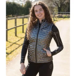 Harry's Horse Bodywarmer Denici Cavalli Stardust Omkeerbaar Zwart
