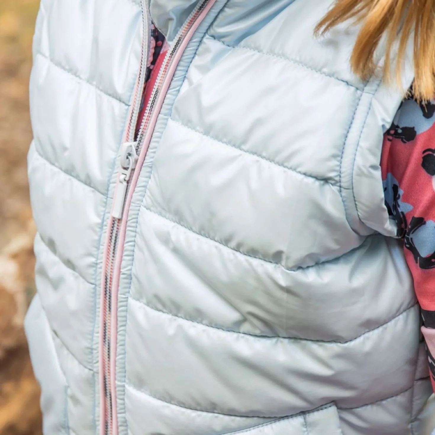 Harry's Horse Bodywarmer Diva Mauvewood Faded-Denim