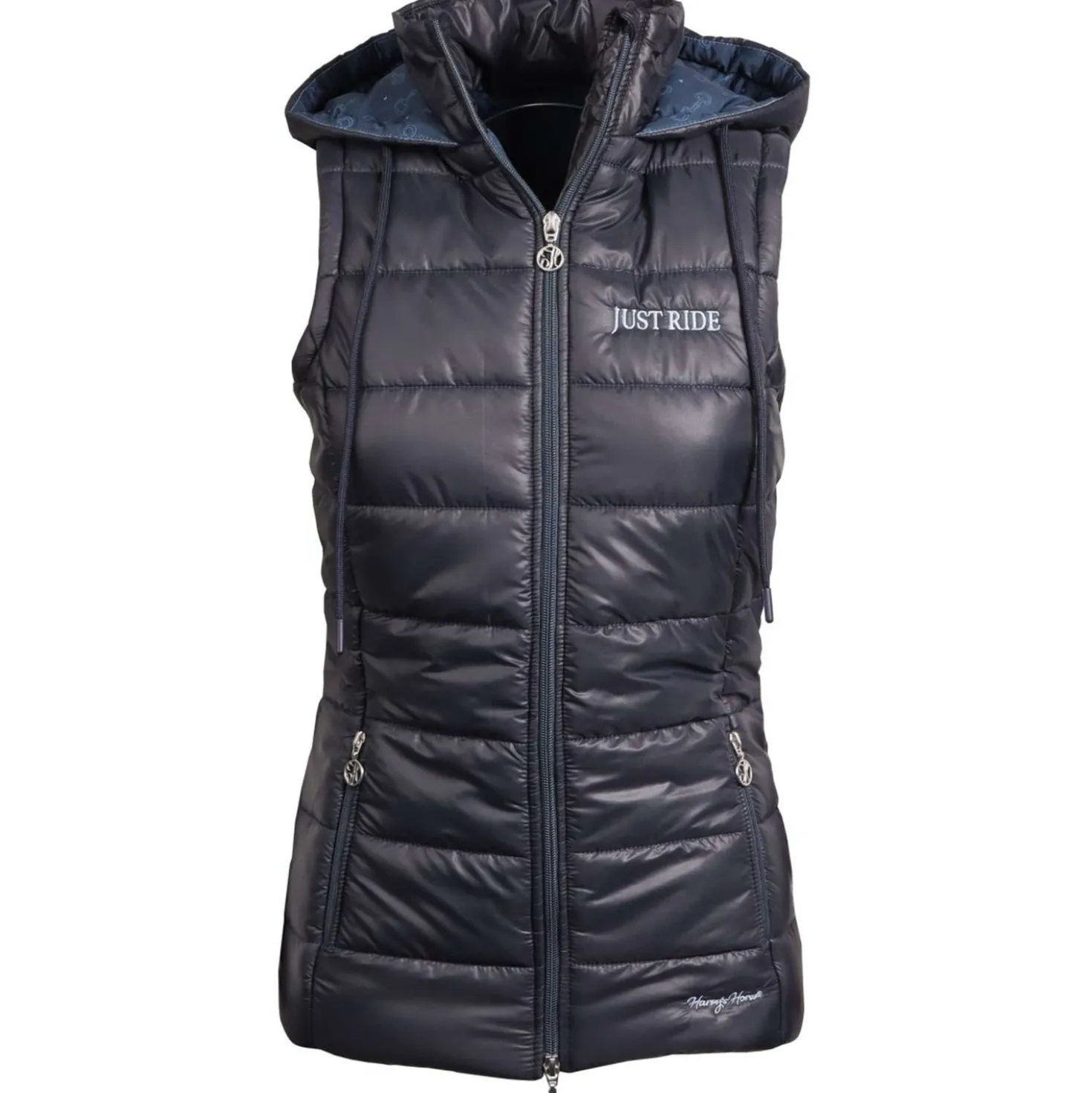 Harry's Horse Bodywarmer Just Ride Retro Navy