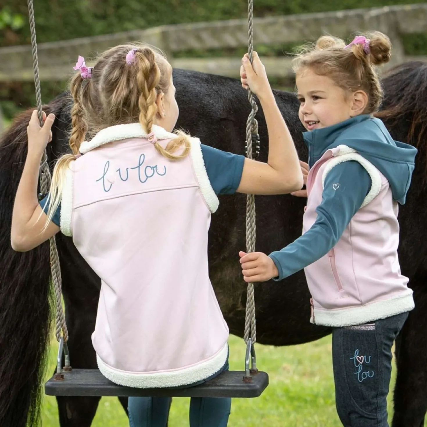 Harry's Horse Bodywarmer LouLou Pink Dolphin