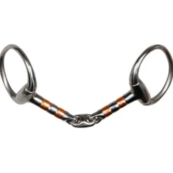 Harry's Horse Bustrens Dubbel Gebroken Koperen Rollers 13mm