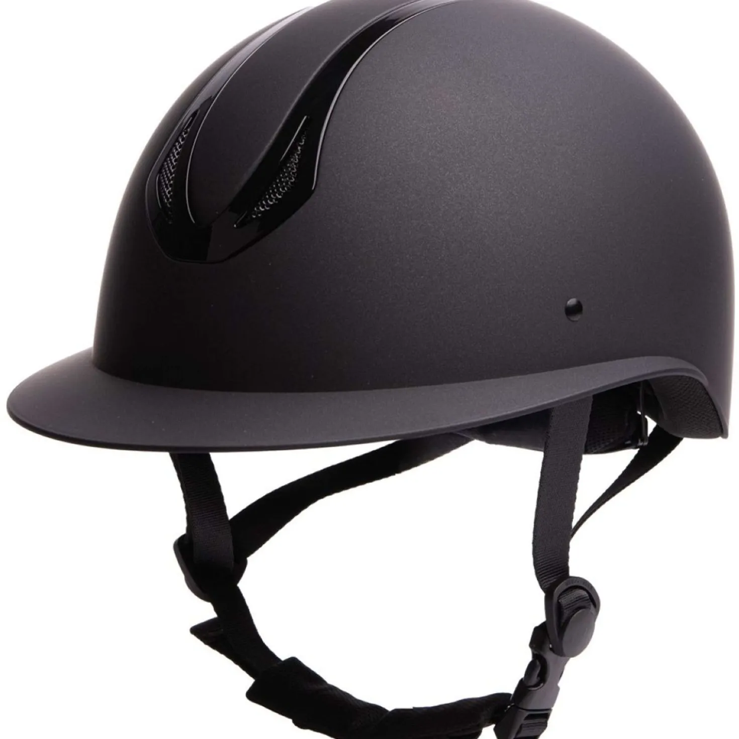 Harry's Horse Cap Pro F1 Mat Zwart/Zwart
