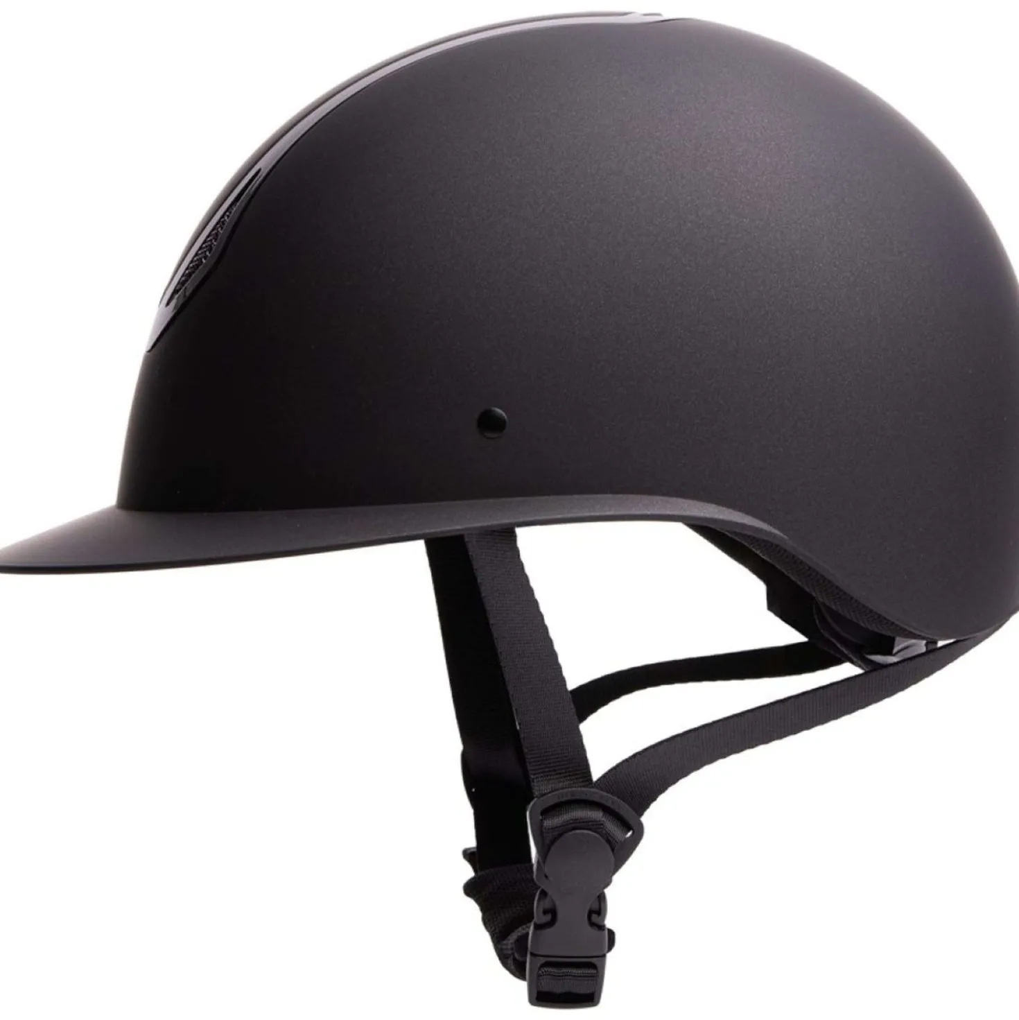 Harry's Horse Cap Pro F1 Mat Zwart/Zwart