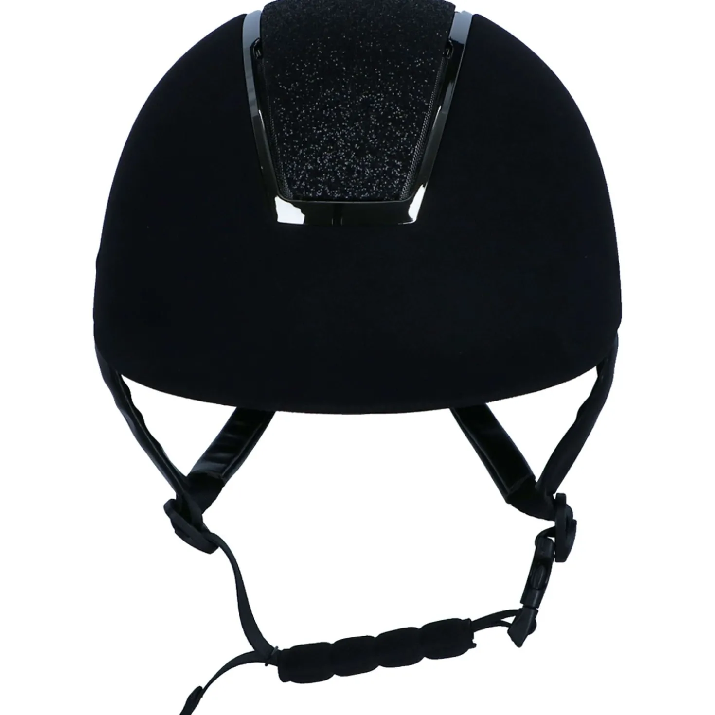 Harry's Horse Cap Regal Velvet Sparkle Zwart