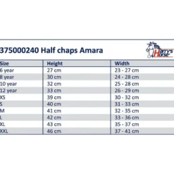 Harry's Horse Chaps Amara Regular Zwart