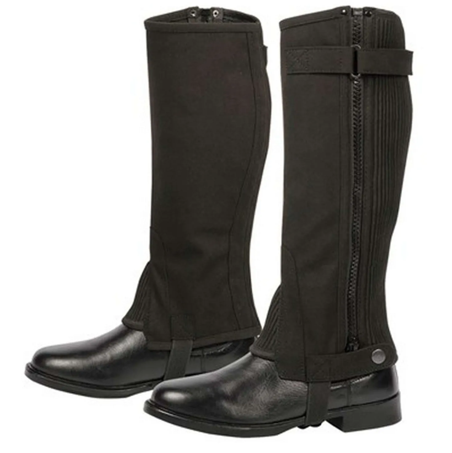 Harry's Horse Chaps Amara Short Wide Zwart