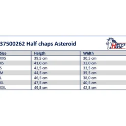 Harry's Horse Chaps Asteroid Zwart
