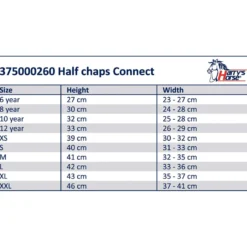 Harry's Horse Chaps Connect Zwart