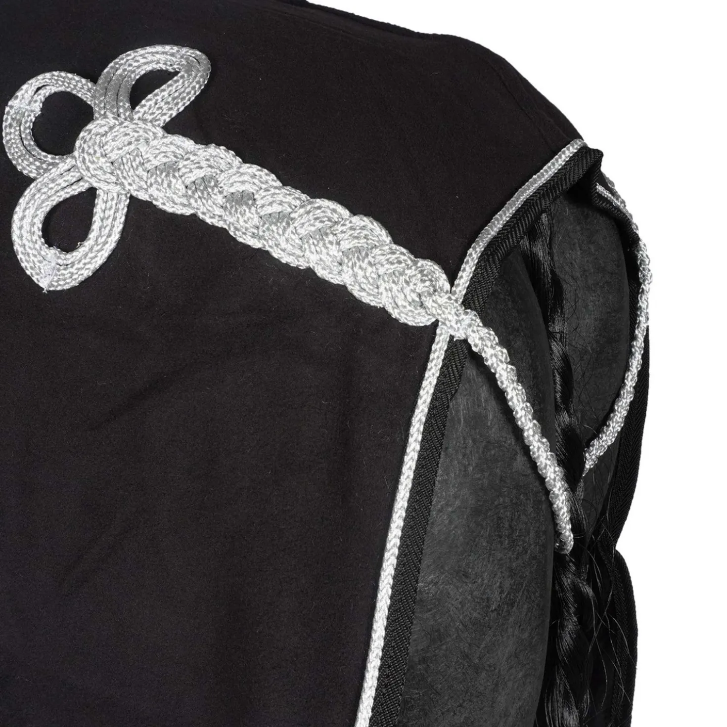 Harry's Horse Fleecedeken Champion Zwart