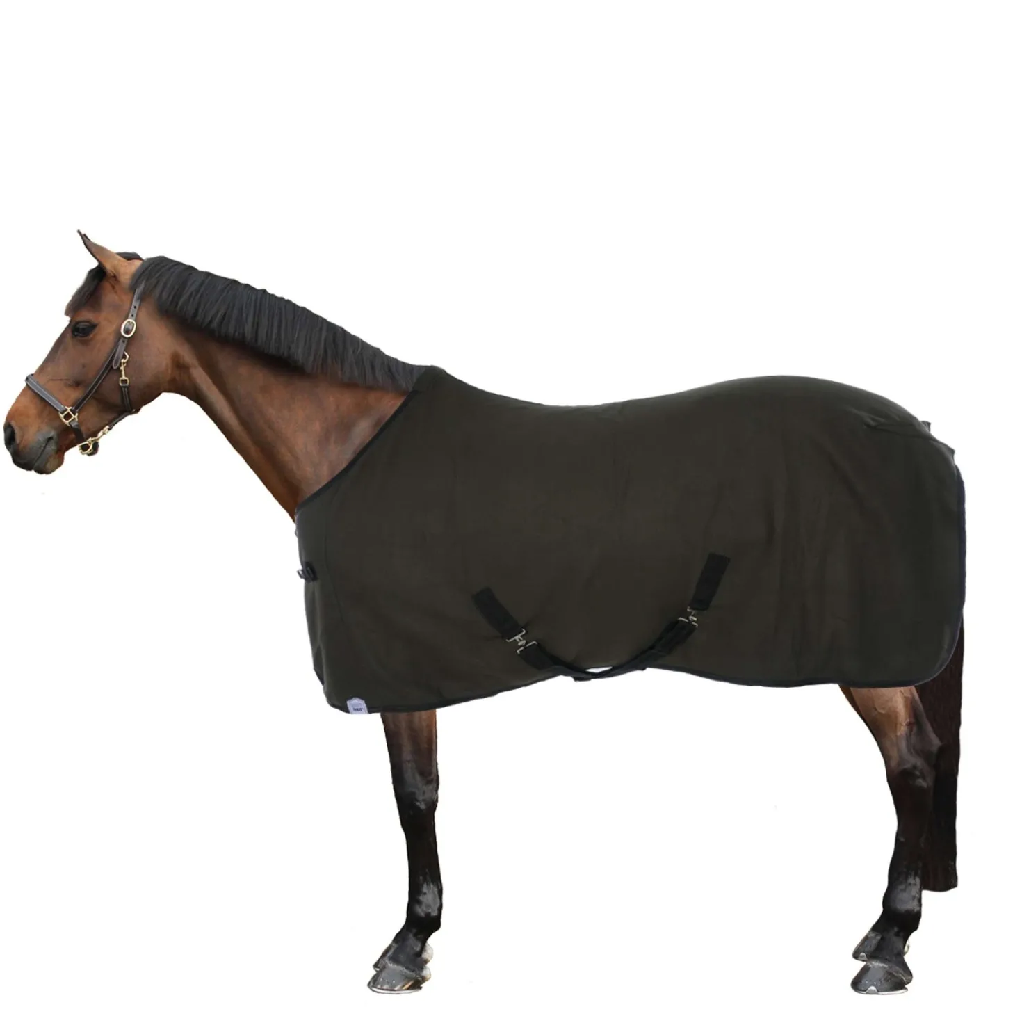 Harry's Horse Fleecedeken Colours Legergroen