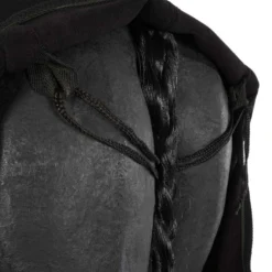 Harry's Horse Fleecedeken met Oprolbare Hals Zwart