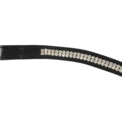 Harry's Horse Frontriem Crystal Wave Zwart/Zilver