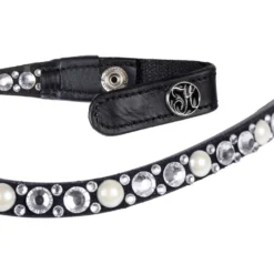 Harry's Horse Frontriem Diamond Pearl Zilver
