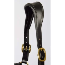 Harry's Horse Halster Anatomisch Leer Zwart