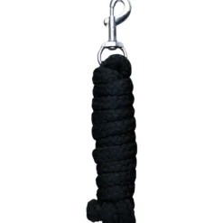 Harry's Horse Halsterlijn Soft Standaard Musketon Zwart