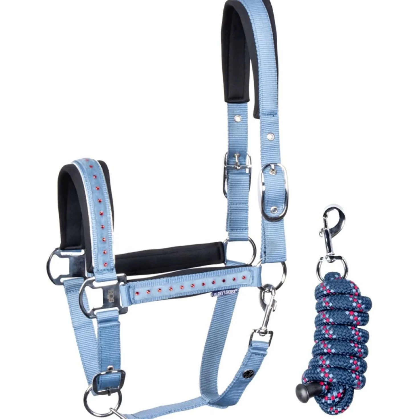 Harry's Horse Halsterset Crystal Blue Heaven