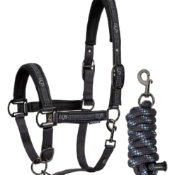 Harry's Horse Halsterset EQS Black-Sand