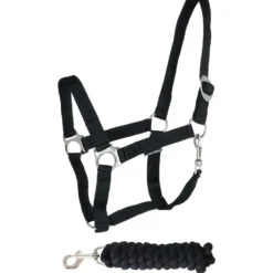 Harry's Horse Halsterset Initial Zwart