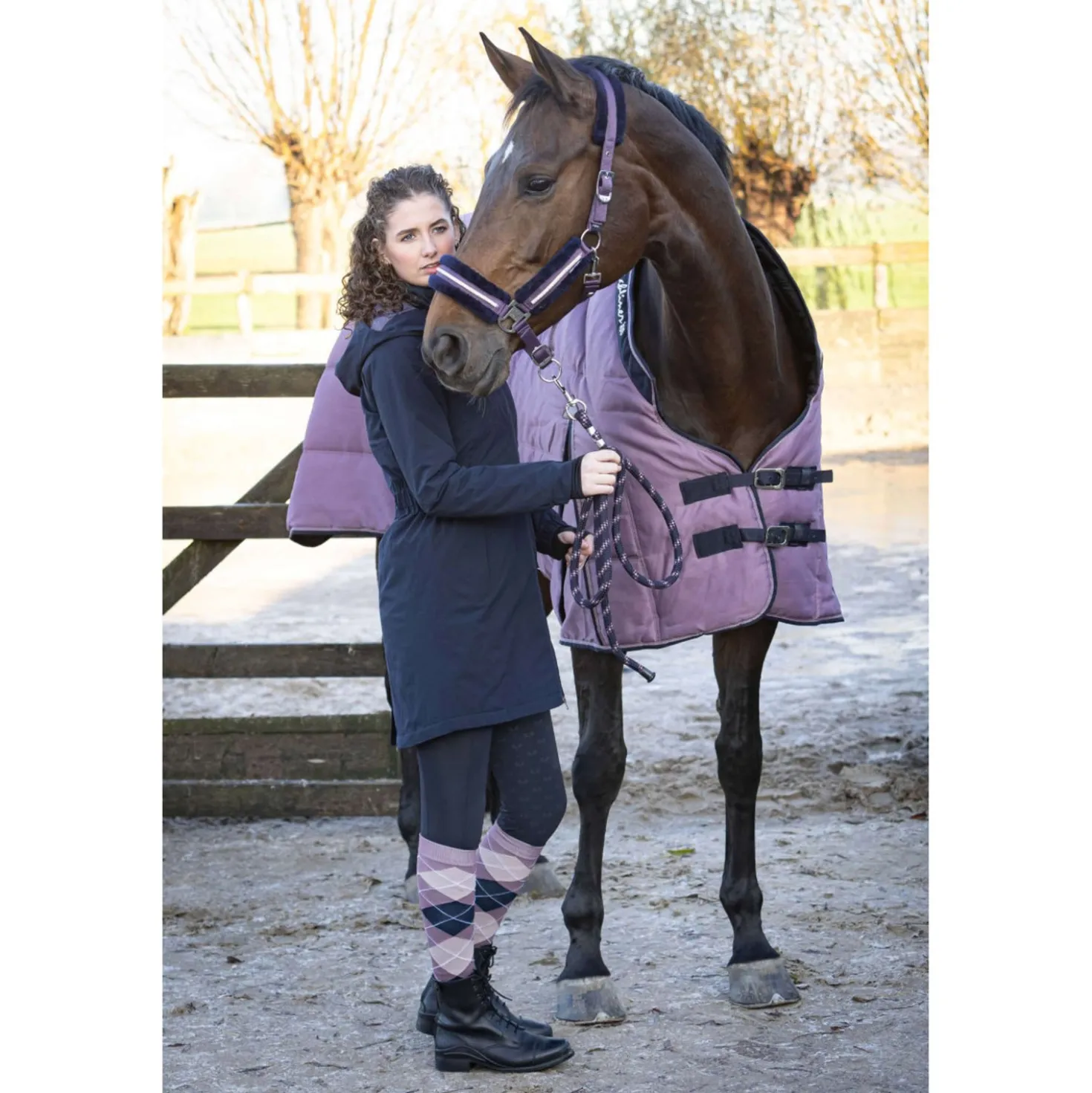 Harry's Horse Halsterset Soft Flint