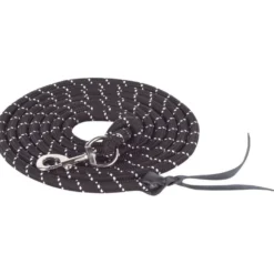 Harry's Horse Halstertouw Musketon Zwart