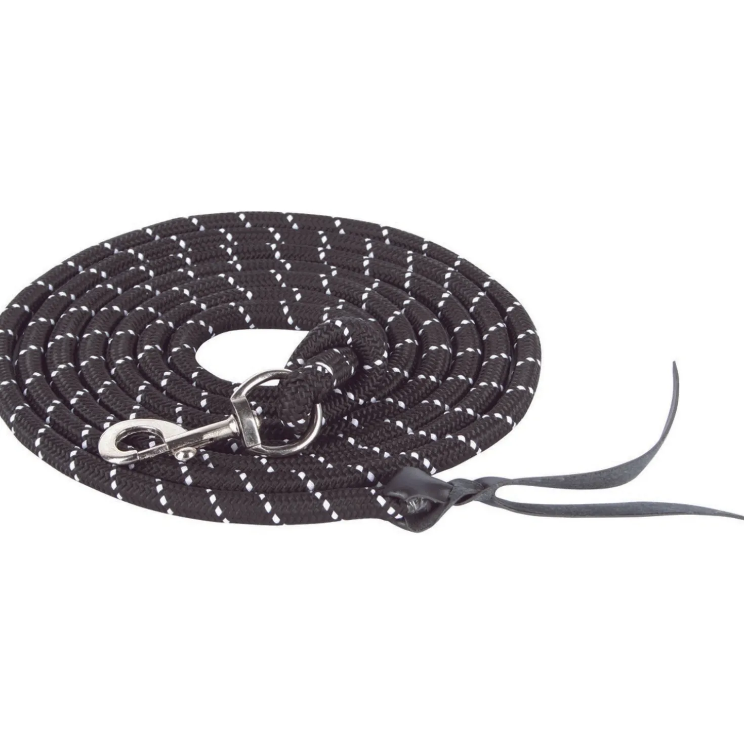Harry's Horse Halstertouw Musketon Zwart