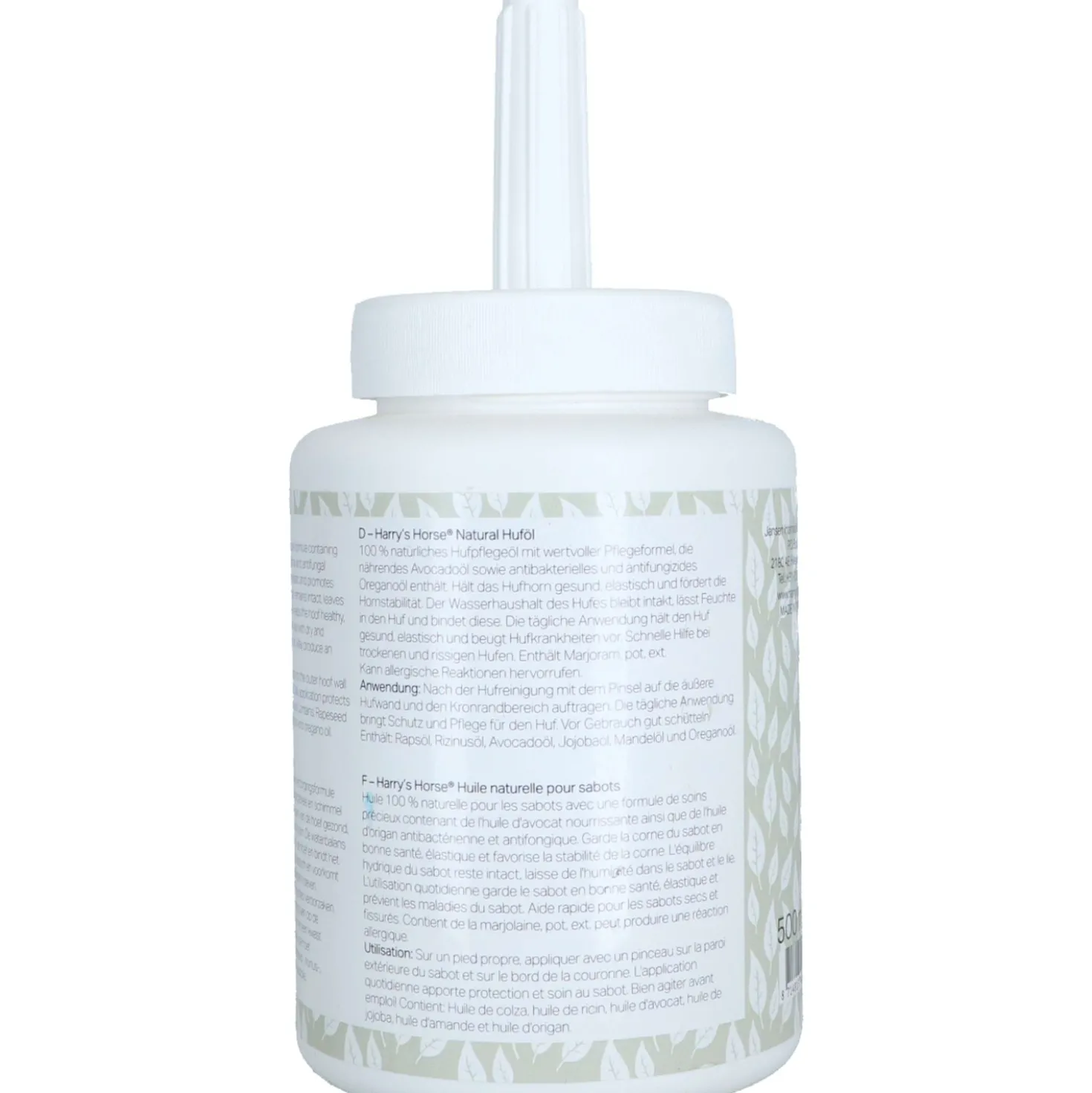 Harry's Horse Hoefolie met Kwast Natural