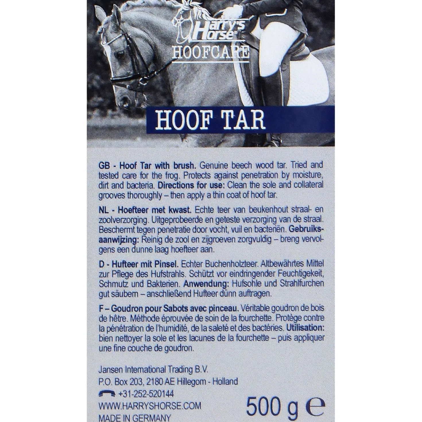 Harry's Horse Hoefteer Zwart