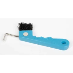 Harry's Horse Hoevenkrabber/borstel Magneet Lichtblauw