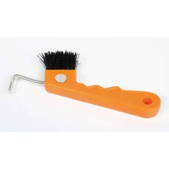 Harry's Horse Hoevenkrabber/borstel Magneet Oranje