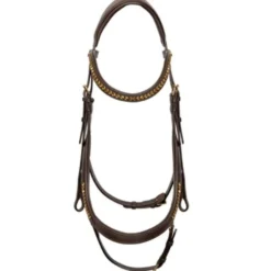 Harry's Horse Hoofdstel Anatomic Gold Bruin