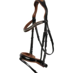 Harry's Horse Hoofdstel Black Cognac Zwart