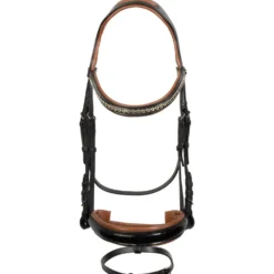 Harry's Horse Hoofdstel Black Cognac Zwart