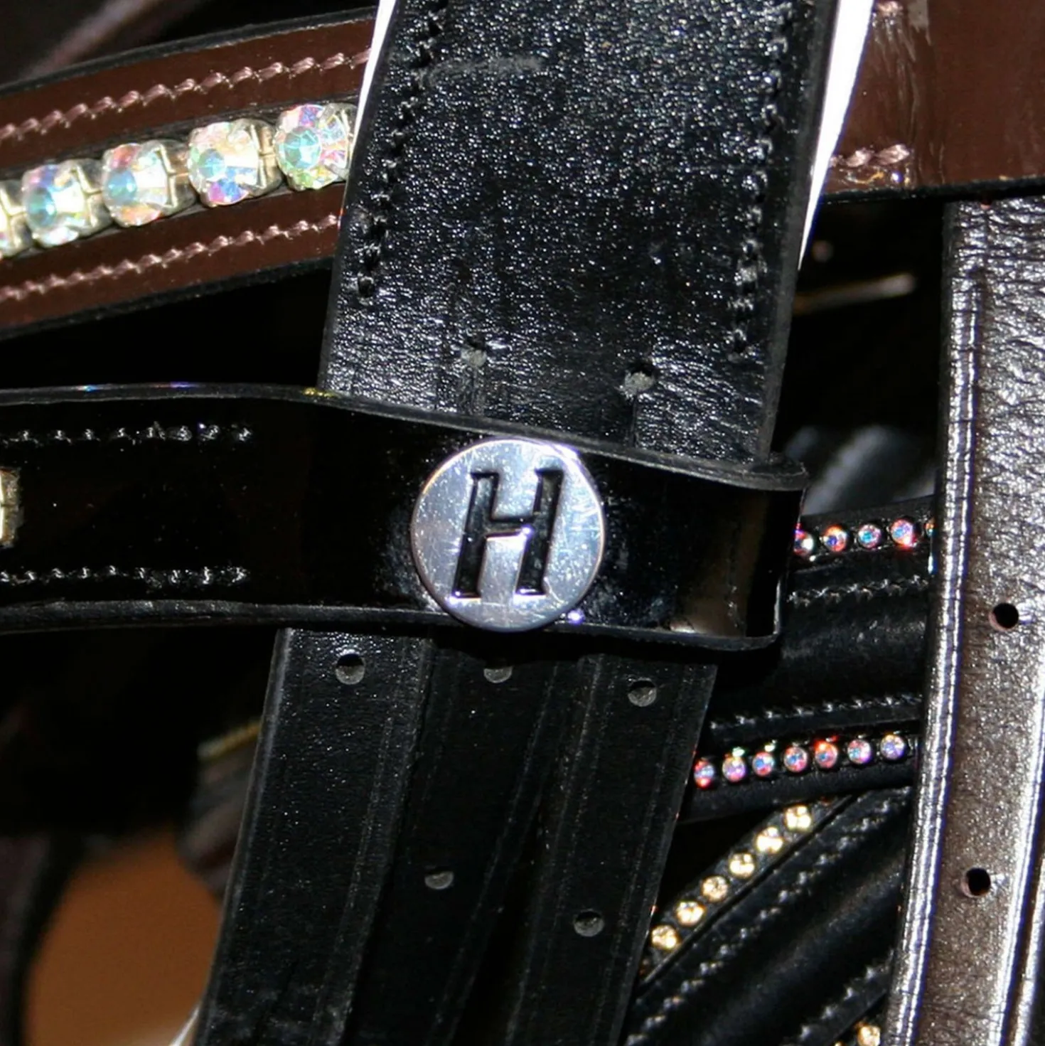 Harry's Horse Hoofdstel Chique Zwart